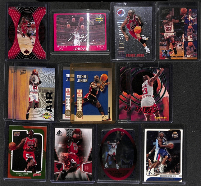 Lot of 14 Michael Jordan Insert Cards
