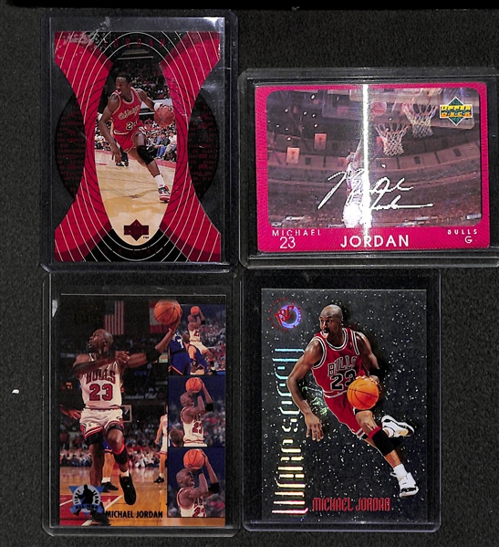 Lot of 14 Michael Jordan Insert Cards