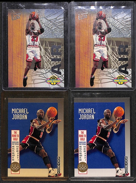 Lot of 14 Michael Jordan Insert Cards