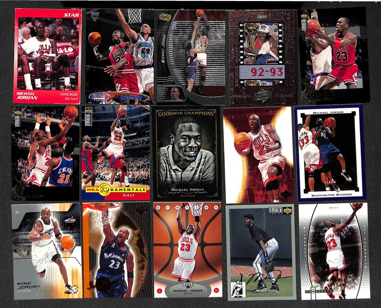 Lot of 193 Michael Jordan Cards