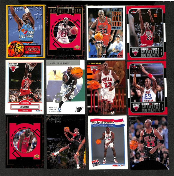 Lot of 193 Michael Jordan Cards