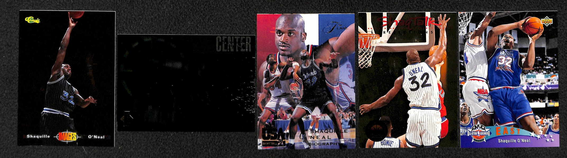 Huge 180+ Shaquille O'Neal Basketball Card Lot - Mostly Rookies
