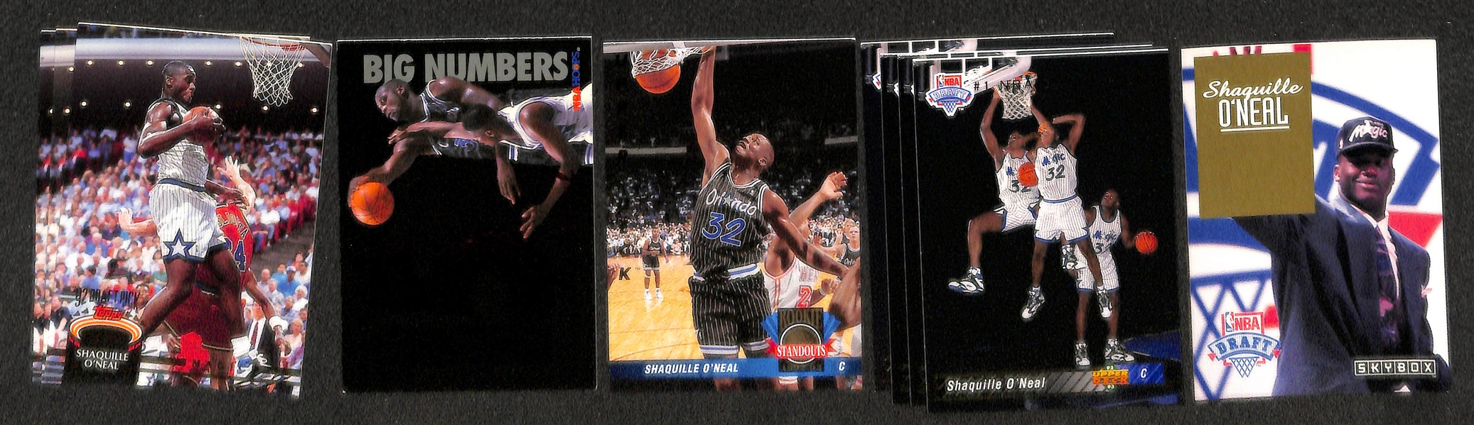 Huge 180+ Shaquille O'Neal Basketball Card Lot - Mostly Rookies
