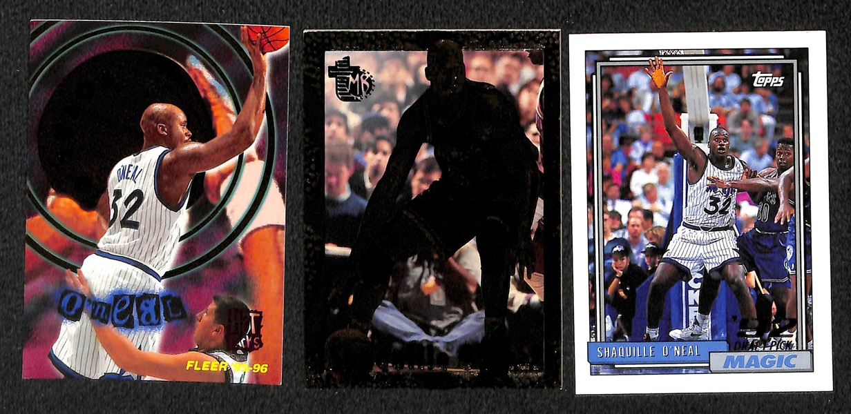 Huge 180+ Shaquille O'Neal Basketball Card Lot - Mostly Rookies
