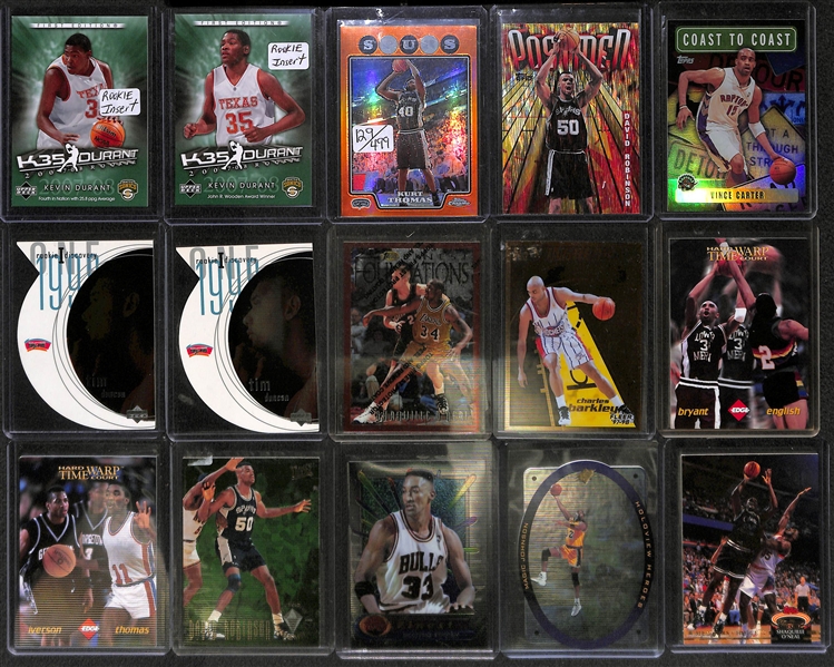 Lot of 400+ Star, Rookie, & Insert Basketball Cards w. Michael Jordan