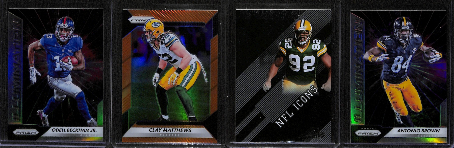 Lot of 400+ Football Cards - Mostly Stars, Rookies, & Short Prints - w. Beckham & Brady