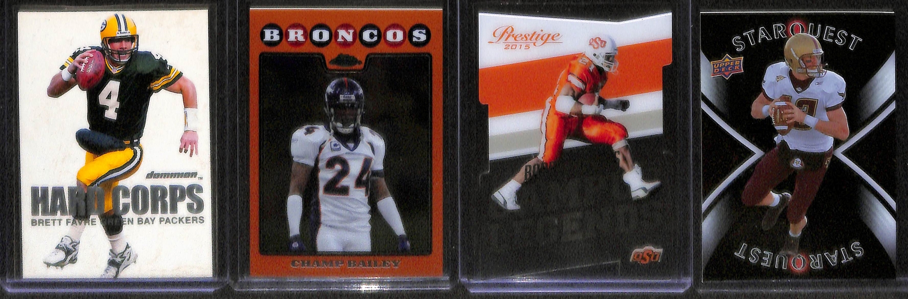 Lot of 400+ Football Cards - Mostly Stars, Rookies, & Short Prints - w. Beckham & Brady