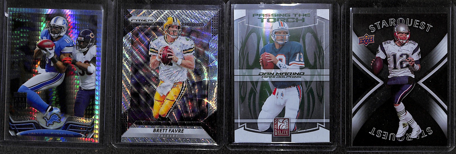 Lot of 400+ Football Cards - Mostly Stars, Rookies, & Short Prints - w. Beckham & Brady