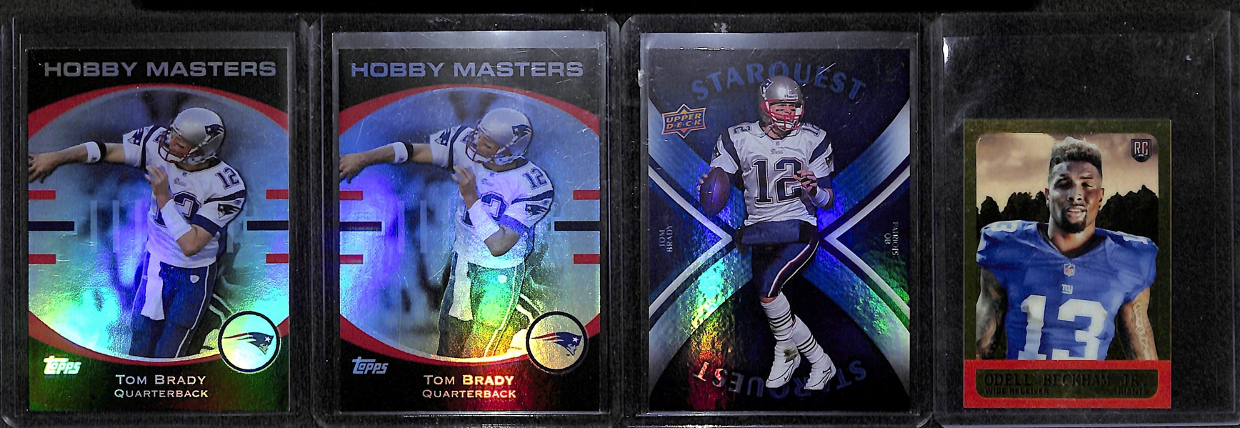 Lot of 400+ Football Cards - Mostly Stars, Rookies, & Short Prints - w. Beckham & Brady