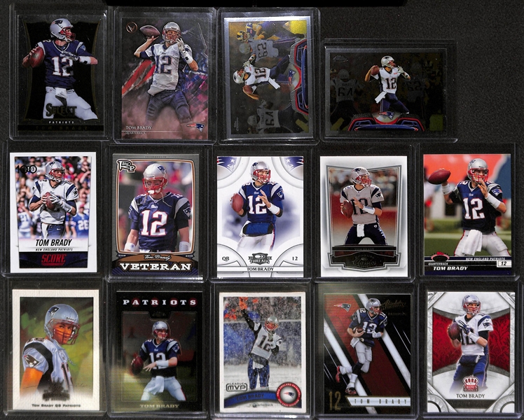 Lot of 400+ Star/Insert Football Cards - Stars & Hall of Famers