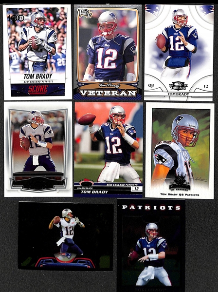 Lot of 400+ Star/Insert Football Cards - Stars & Hall of Famers