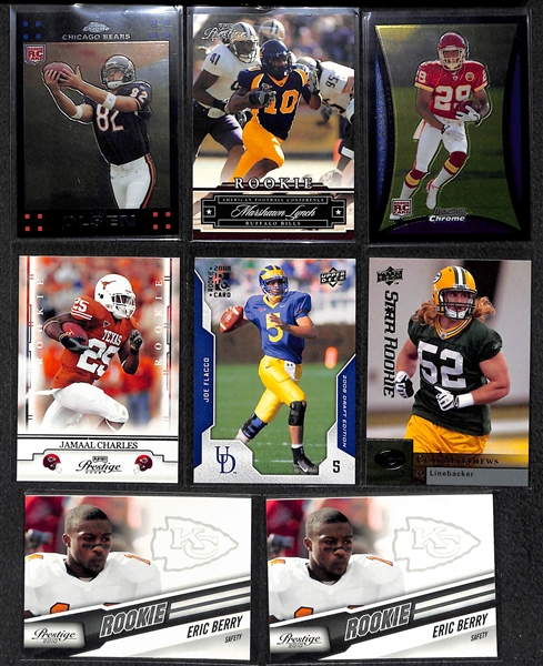 400+ Football Rookie Cards From Past 20 Years w. Aaron Rodgers