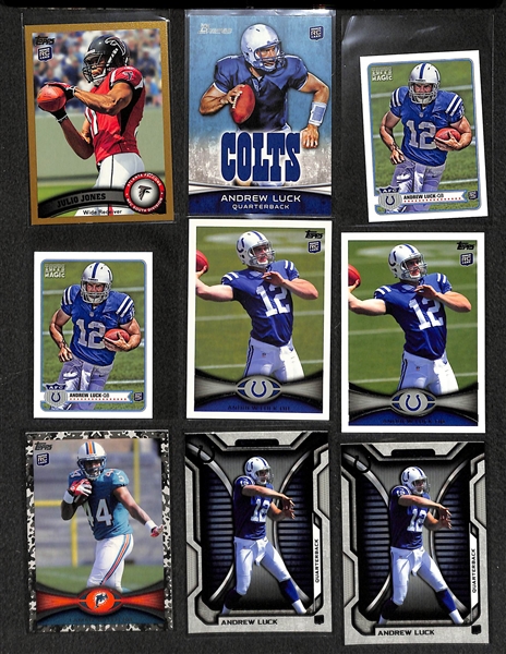 Lot of 300+ Football Rookie Cards - Most from the Past 15 Years - w. Russell