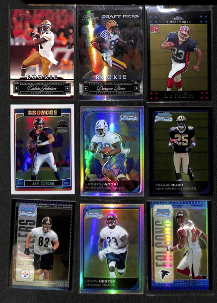Lot of 350+ Football Rookie Cards - Mostly from the Past 15 Years - w. Aaron Rodgers