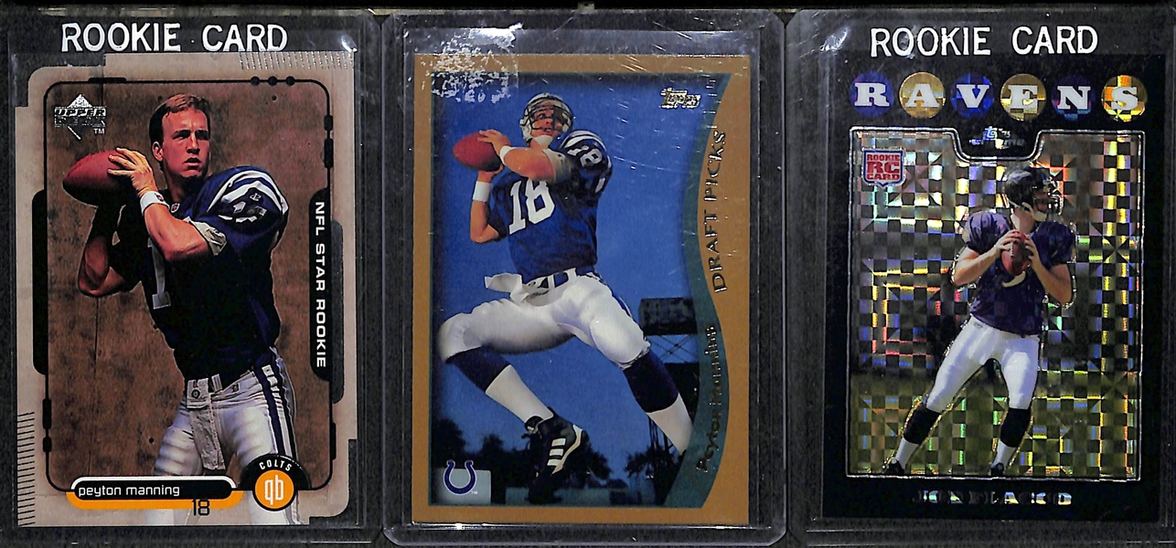 Lot of 11 Rookie Quarterback Cards w. Aaron Rodgers
