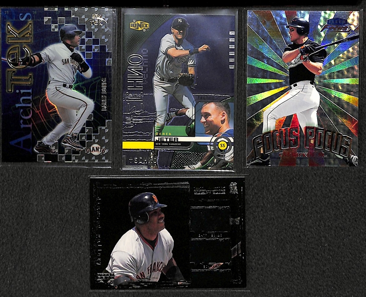 400+ Baseball Cards - Primarily Stars, Semi-Stars, & Inserts - w. Jeter