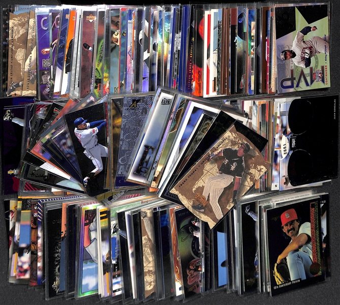 Lot of 375+ Baseball Insert Cards - Mostly Mid- to Late 1990s - Including Jeter