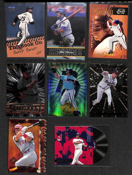 Lot of 375+ Baseball Insert Cards - Mostly Mid- to Late 1990s - Including Jeter