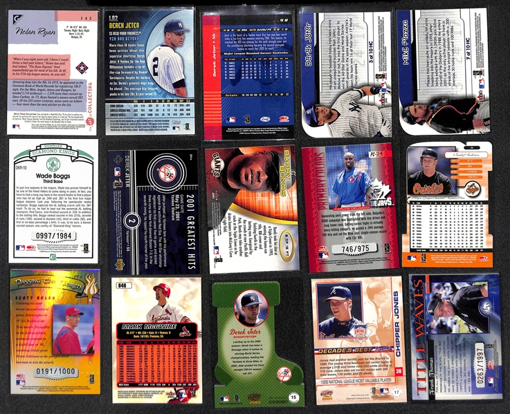 400+ Baseball Stars & Inserts Baseball Cards - Primarily 1999-2001