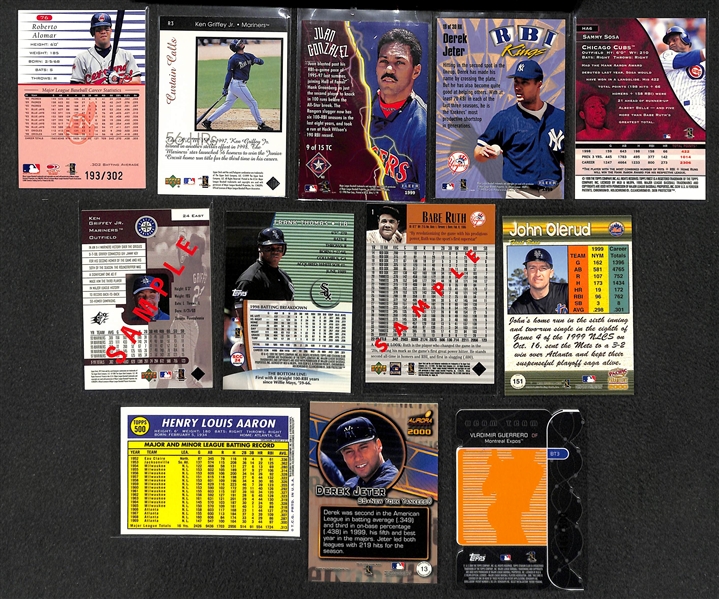 400+ Baseball Stars & Inserts Baseball Cards - Primarily 1999-2001