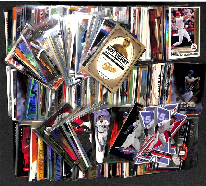 375+ Baseball Insert Cards - Mostly Stars & Hall of Famers - w. Nolan Ryan & Mantle