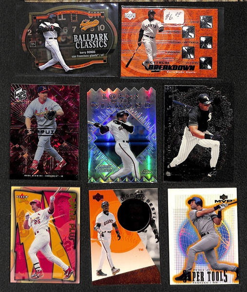 375+ Baseball Insert Cards - Mostly Stars & Hall of Famers - w. Nolan Ryan & Mantle