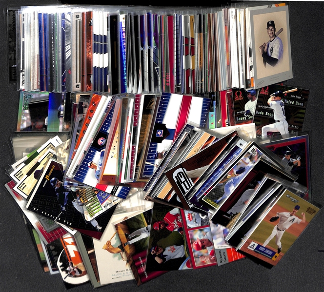 Lot of 350+ Baseball Cards - Primarily Star Insert Cards from 2005-2007 - w. Nolan Ryan