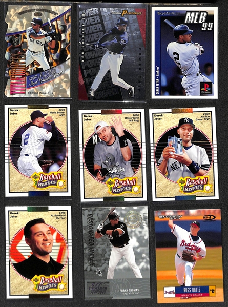 Lot of 350+ Baseball Cards - Primarily Star Insert Cards from 2005-2007 - w. Nolan Ryan