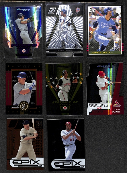 Lot of 350+ Baseball Cards - Primarily Star Insert Cards from 2005-2007 - w. Nolan Ryan