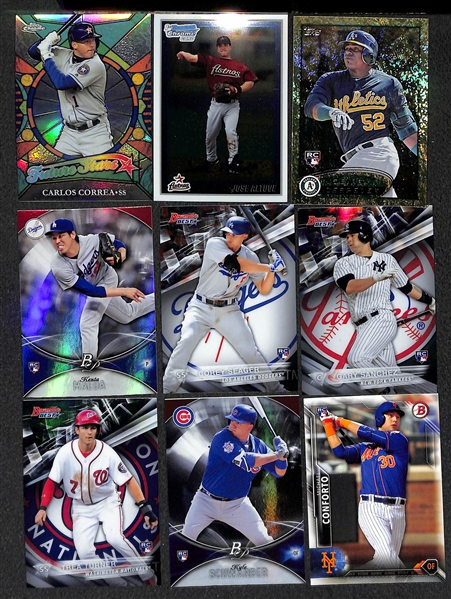 Lot of 170+ Baseball Rookie & Star Cards w. Corey Seager Rookie Card