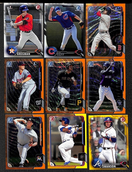 Lot of 170+ Baseball Rookie & Star Cards w. Corey Seager Rookie Card