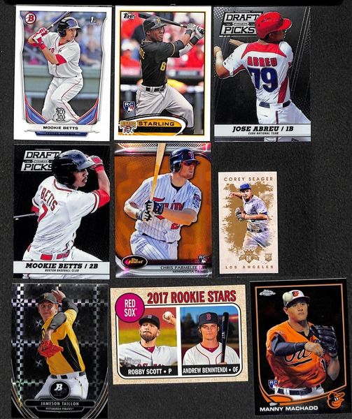 Lot of 170+ Baseball Rookie & Star Cards w. Corey Seager Rookie Card