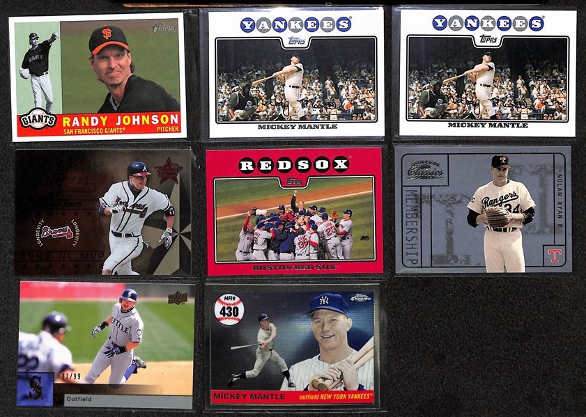 Lot of 300+ Baseball Cards - Mostly Stars & Rookies - w. Trout
