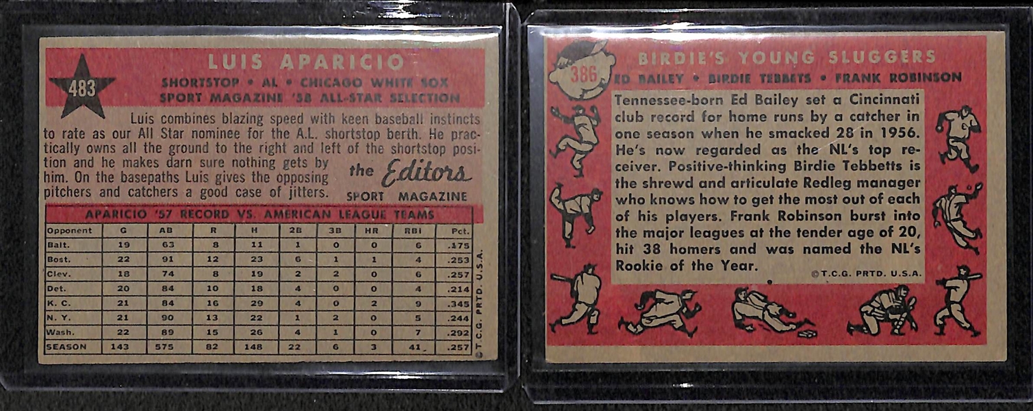 Lot of 150+ 1958 Topps Baseball Cards w. Bill Mazeroski