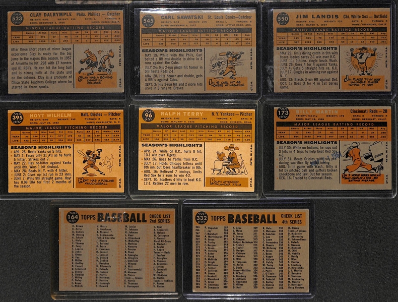 Lot of 175+ 1960 Topps Baseball Cards w. Ernie Banks