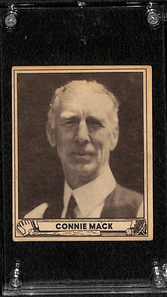 1940 Play Ball Connie Mack #132 Baseball Card