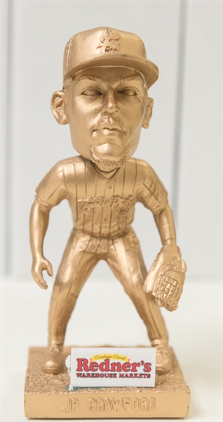 Lot of 6 J.P. Crawford Golden Bobble Heads