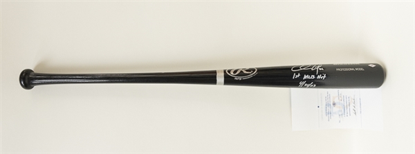 Chase Utley Autographed Rawlings Big Stick Professional Model Baseball Bat - BC Collectibles COA
