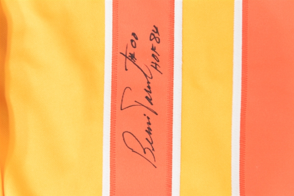Bernie Parent Autographed Philadelphia Blazers Custom Hockey Jersey - JSA