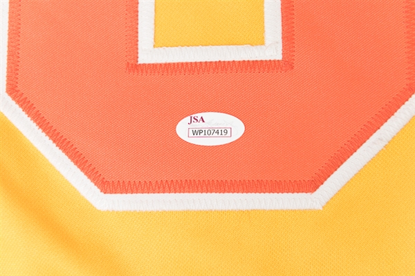 Bernie Parent Autographed Philadelphia Blazers Custom Hockey Jersey - JSA