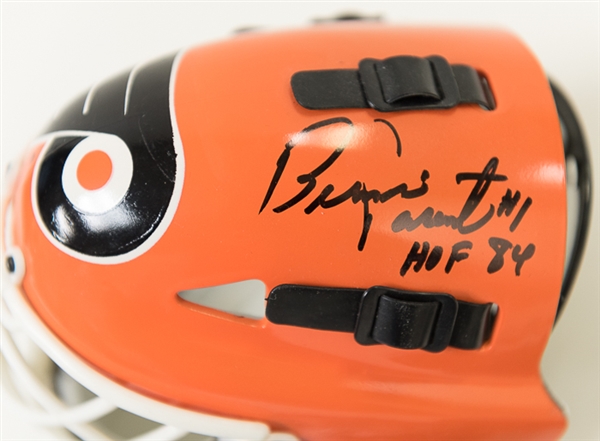 Lot of 5 Flyers Autographed Items - Bernie Parent, Eric Lindros & Bill Barber
