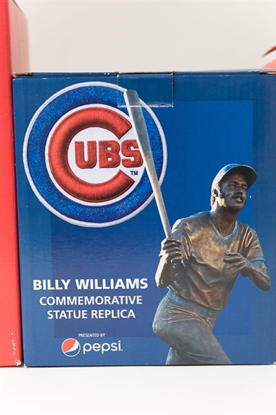 Lot of (9) Baseball Bobble Heads, Figures, & Stein (Inc. Babe Ruth & Derek Jeter) and a Reggie Jackson Signed Baseball Card (UDA)