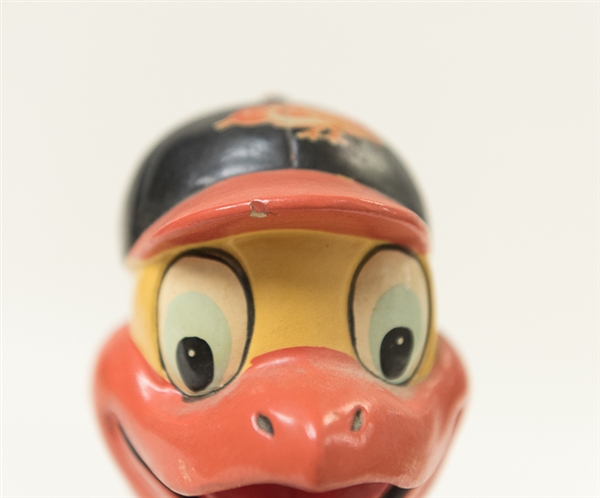 Vintage 1960s Baltimore Orioles Mascot Bobble Head