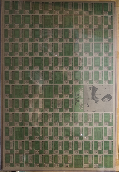 1974 Topps Baseball Uncut Sheet w. Pete Rose & Mike Schmidt