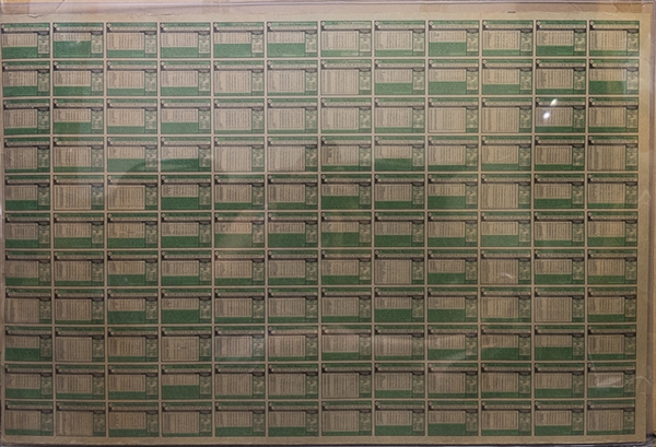 1979 Topps Baseball Uncut Sheet w. Ozzie Smith Rookie Card & Reggie Jackson