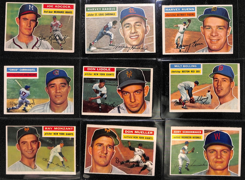 Lot of 113 Baseball & Football Cards from 1956 - 1974 w. 1961 Golden Press Ruth