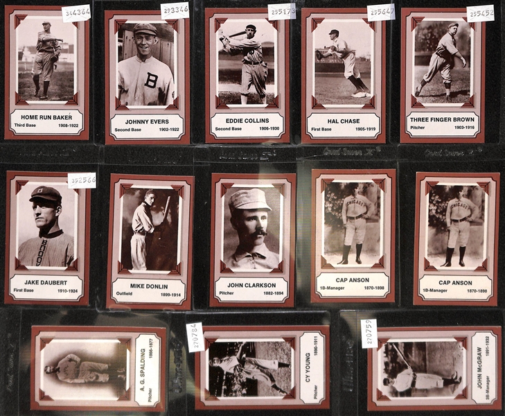 Lot of 113 Baseball & Football Cards from 1956 - 1974 w. 1961 Golden Press Ruth