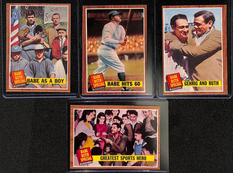 Lot of 140+ Topps Baseball Cards w. Sandy Koufax