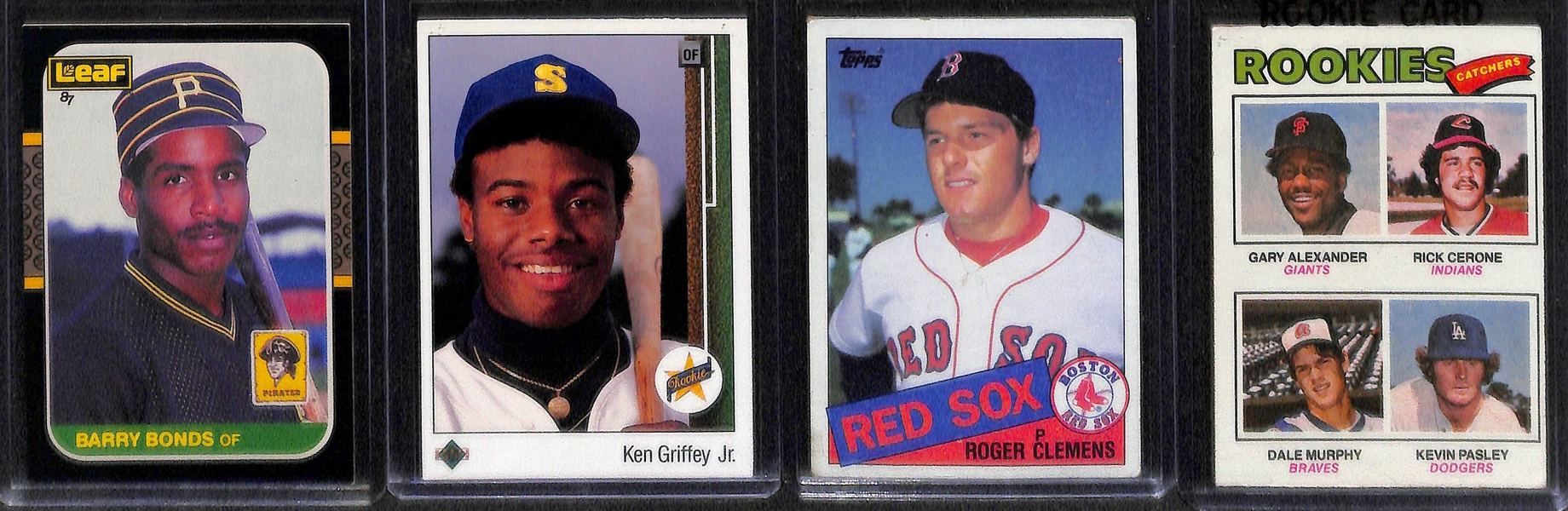 Lot of 40 1970s & 1980s Baseball Rookie Cards w. Bonds