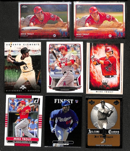 Lot of 400+ Baseball Cards - Primarily Stars & Hall of Famers - w. Jeter